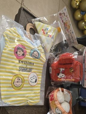 Brand New Yellow Striped Dog Tee